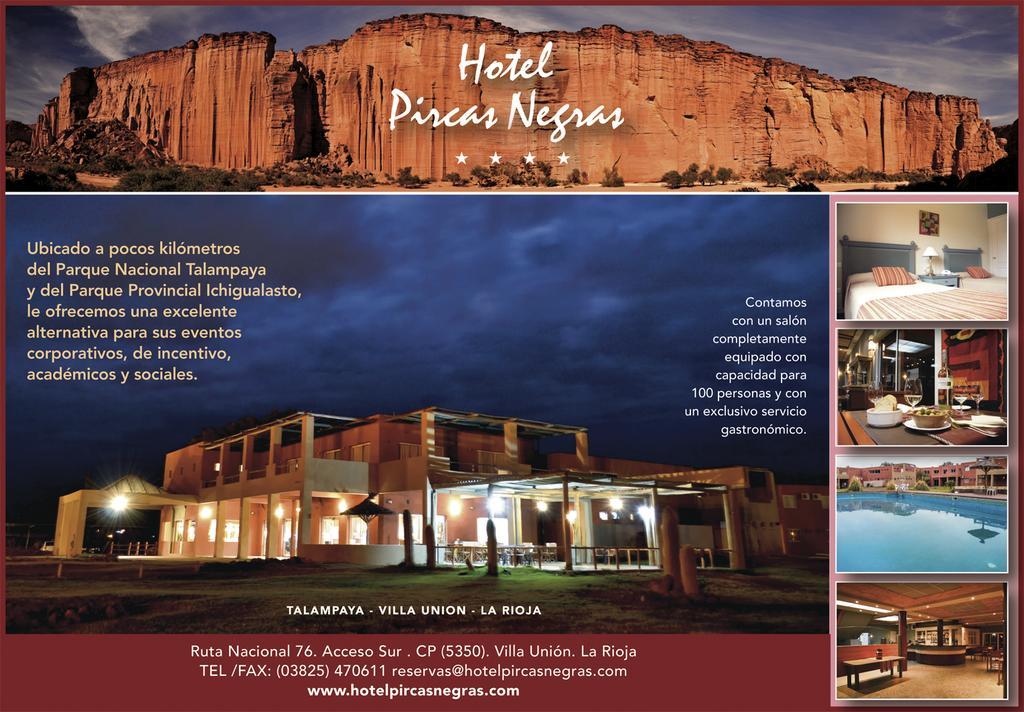 Hotel Pircas Negras Villa Union  Exterior foto